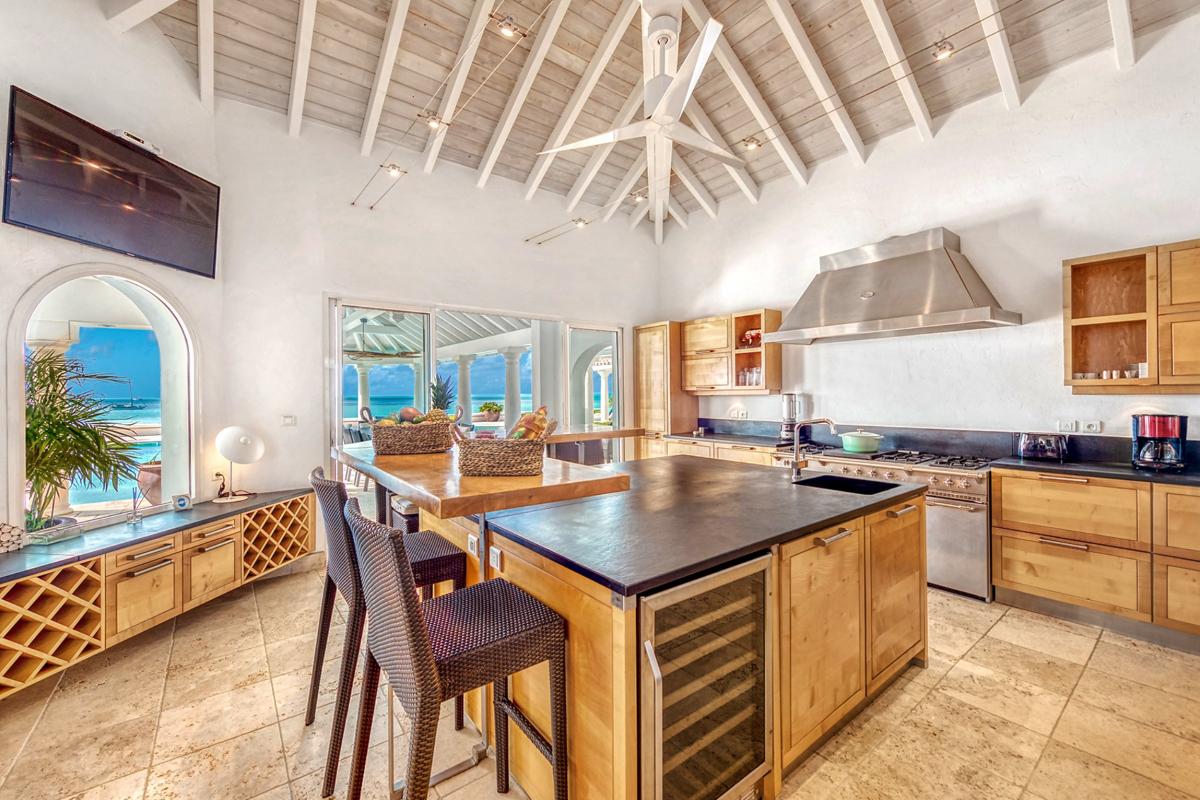 Unique Villa rental St Martin - Kitchen